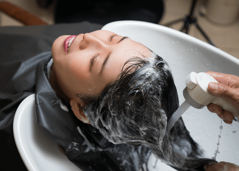 Shampoo bowl available in select suites